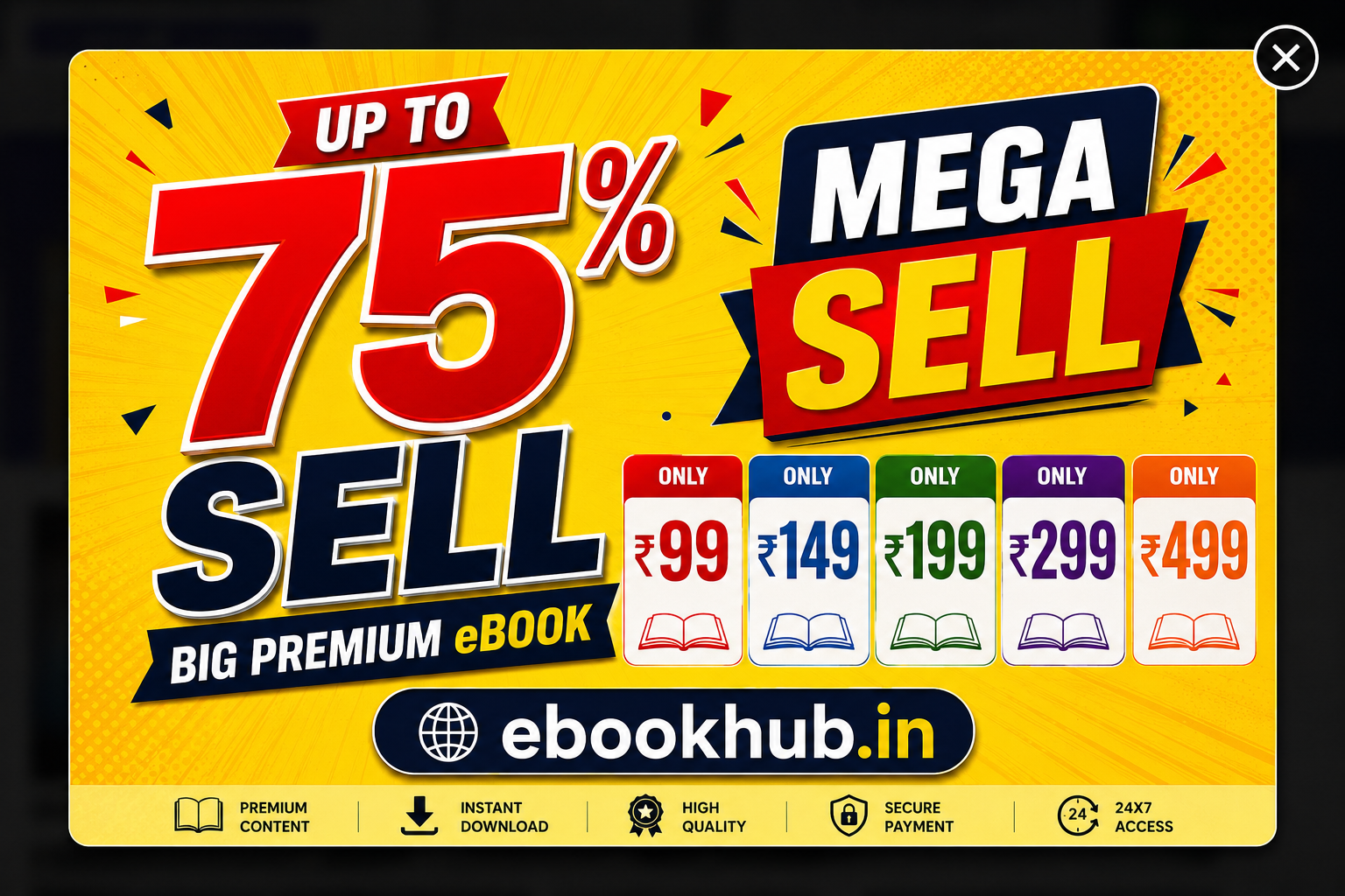 Mega Sell Offer